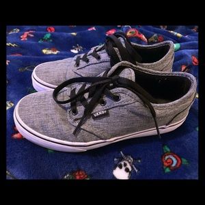 Boys grey vans